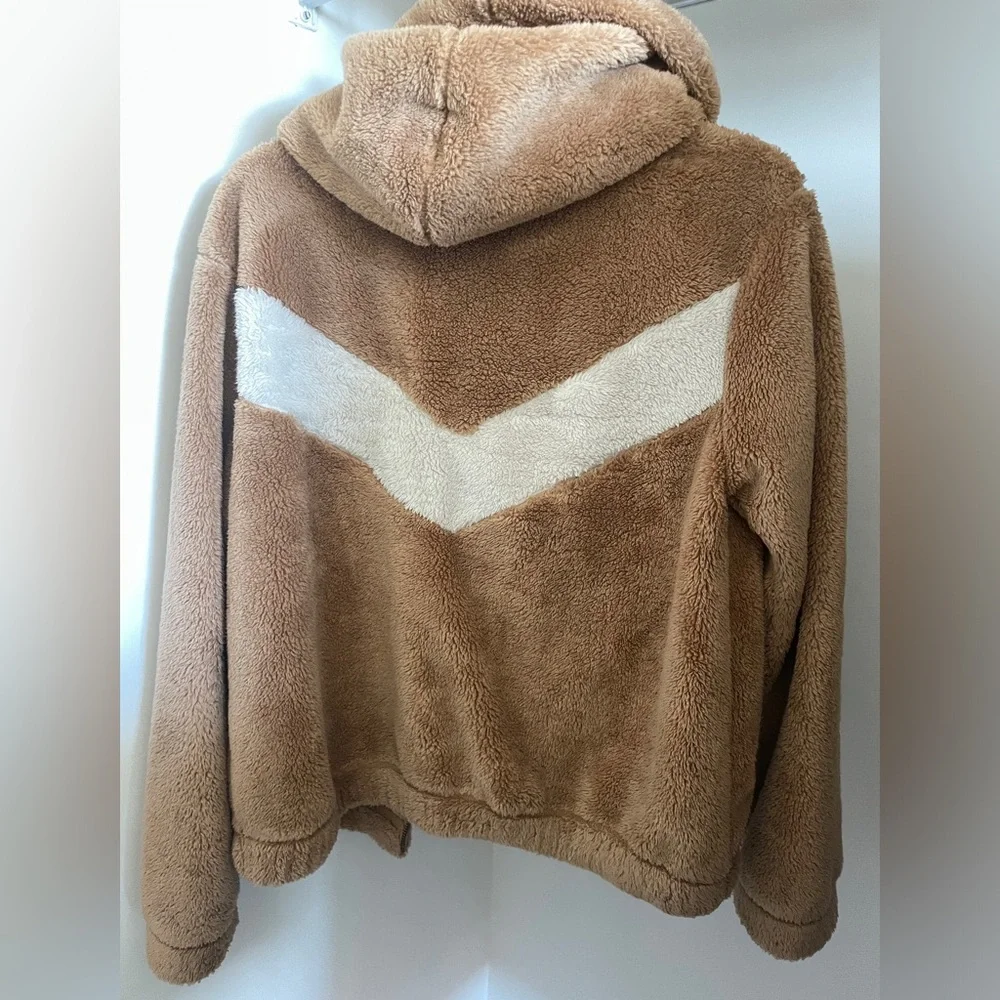 Abercrombie Hooded Zip Sherpa - Picture 3 of 3